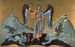 Byzantine Image of the Angel Michael 1000 AD